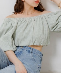 Chico | バックリボンシアーバルーンオフショルブラウス(シャツ/ブラウス)