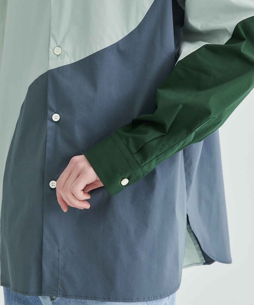 soe（ソーイ）の「STUDIOUS別注 SHIRT WITH PRE（シャツ