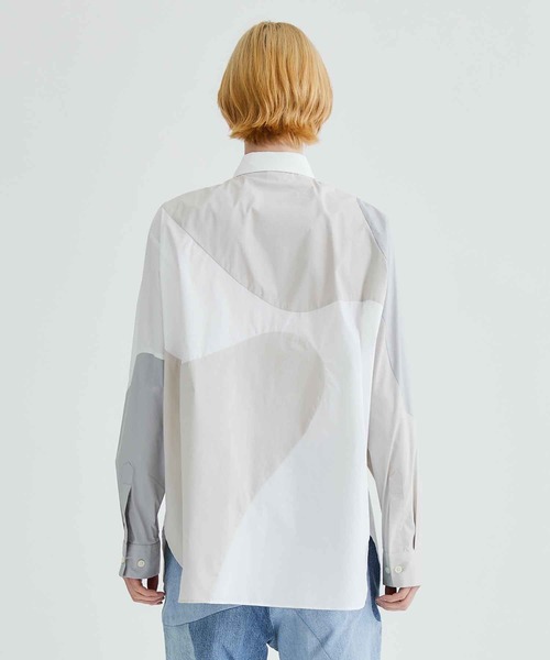 soe(ソーイ)の「STUDIOUS別注 SHIRT WITH PRE(シャツ/ブラウス・メンズ・サックスブルー/ホワイト・2/1)」の11枚目の写真