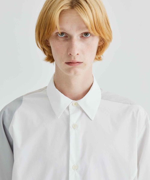 soe(ソーイ)の「STUDIOUS別注 SHIRT WITH PRE(シャツ/ブラウス・メンズ・サックスブルー/ホワイト・2/1)」の10枚目の写真