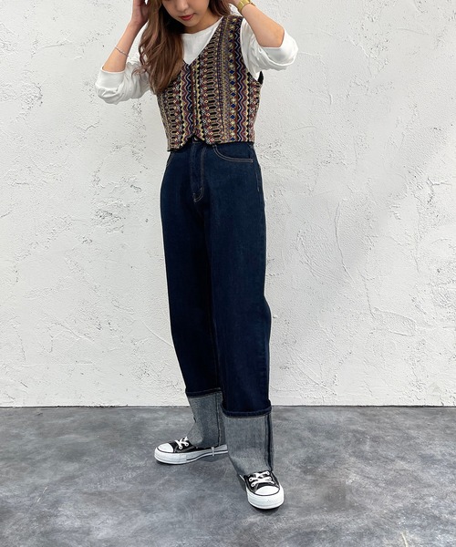 apres jour mignon(アプレジュールミニョン)の「アソートベスト【ZOZOTOWN限定アイテム】(ベスト・レディース・イエロー系その他/ブラウン系その他/ブラック系その他/その他・フリー/X-LARGE)」の17枚目の写真