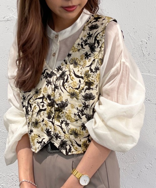 apres jour mignon(アプレジュールミニョン)の「アソートベスト【ZOZOTOWN限定アイテム】(ベスト・レディース・イエロー系その他/ブラウン系その他/ブラック系その他/その他・フリー/X-LARGE)」の20枚目の写真