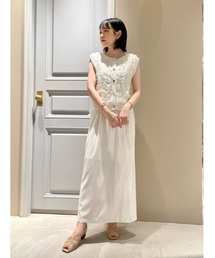 Lily Brown タイトワンピース LILY BROWN Lily Brown / リリーブラウン バックタックポンチ