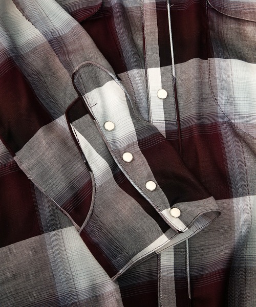 SUGARHILL（シュガーヒル）の「OMBRE WESTERN SHIRT（シャツ