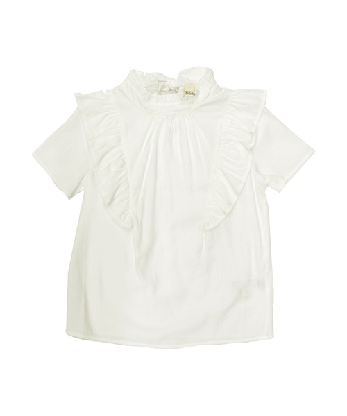 Bee des Bee（ビーデスビー）の「2wayブラウス（シャツ/ブラウス・キッズ・ピンク/ブラック/ホワイト・110cm/100cm/120cm/130cm/140cm/150cm）」の10枚目の写真