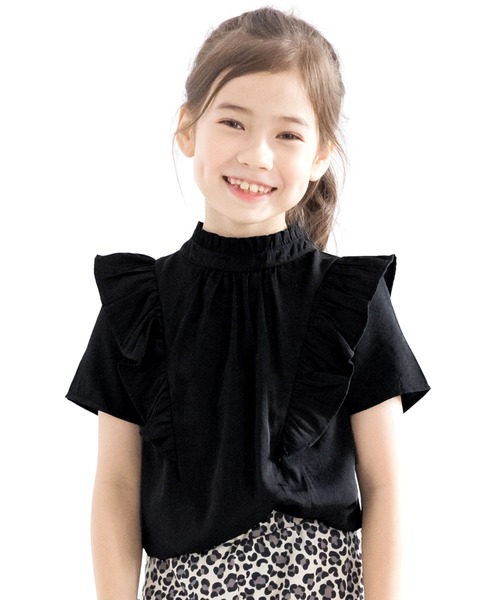 Bee des Bee（ビーデスビー）の「2wayブラウス（シャツ/ブラウス・キッズ・ピンク/ブラック/ホワイト・110cm/100cm/120cm/130cm/140cm/150cm）」の17枚目の写真