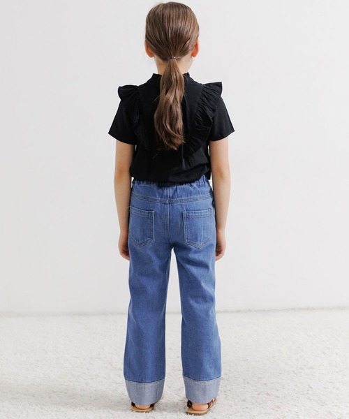 Bee des Bee（ビーデスビー）の「2wayブラウス（シャツ/ブラウス・キッズ・ピンク/ブラック/ホワイト・110cm/100cm/120cm/130cm/140cm/150cm）」の12枚目の写真