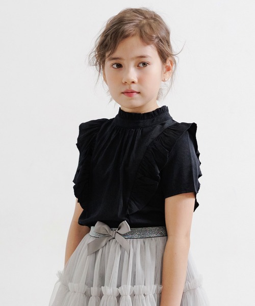 Bee des Bee（ビーデスビー）の「2wayブラウス（シャツ/ブラウス・キッズ・ピンク/ブラック/ホワイト・110cm/100cm/120cm/130cm/140cm/150cm）」の13枚目の写真