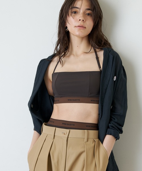 Whim Gazette(ウィム ガゼット)の＜水着＞2wayプルオーバー通販