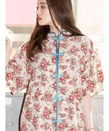 jouetie | スタンドカラーチャイナシャツ(シャツ/ブラウス)