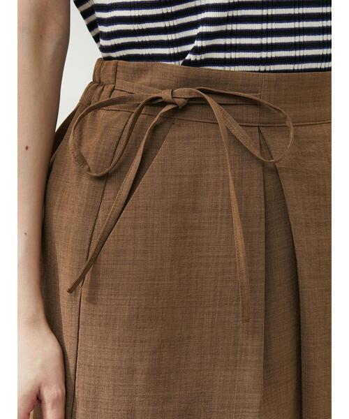 Green　Parks（グリーンパークス）の「接触冷感 ガウチョパンツ（その他パンツ・レディース・ブラック/ブラウン/ブルーグリーン・FREE）」の10枚目の写真