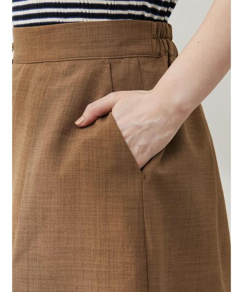 Green　Parks（グリーンパークス）の「接触冷感 ガウチョパンツ（その他パンツ・レディース・ブラック/ブラウン/ブルーグリーン・FREE）」の11枚目の写真