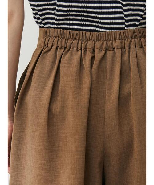 Green　Parks（グリーンパークス）の「接触冷感 ガウチョパンツ（その他パンツ・レディース・ブラック/ブラウン/ブルーグリーン・FREE）」の12枚目の写真