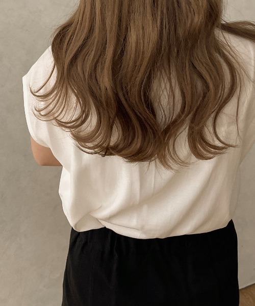 apres jour clair（アプレジュールクレア）の「【apres jour clair】ケープ付フレンチスリーブブラウス【ZOZOTOWN限定アイテム】（シャツ/ブラウス・レディース・ホワイト/ベージュ/アイボリー・フリー/X-LARGE）」の11枚目の写真