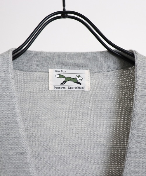 PENNEYS（ぺニーズ）の「PENNEYS / ぺニーズ ワンポイントカーディガン（カーディガン/ボレロ・メンズ・ブラック/レッド/グリーン/ブルー/グレー/イエロー/チャコールグレー・L/M）」の17枚目の写真