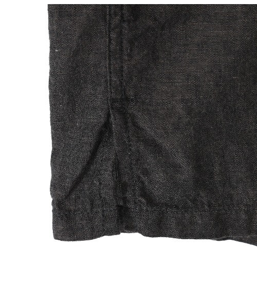GOLD（ゴールド）の「GOLD / ゴールド：VAT DYE CHAMBRAY S/S WORK SHIRT：22A-GL38776[MUS]（シャツ/ブラウス・メンズ・ブラック・M/L）」の7枚目の写真