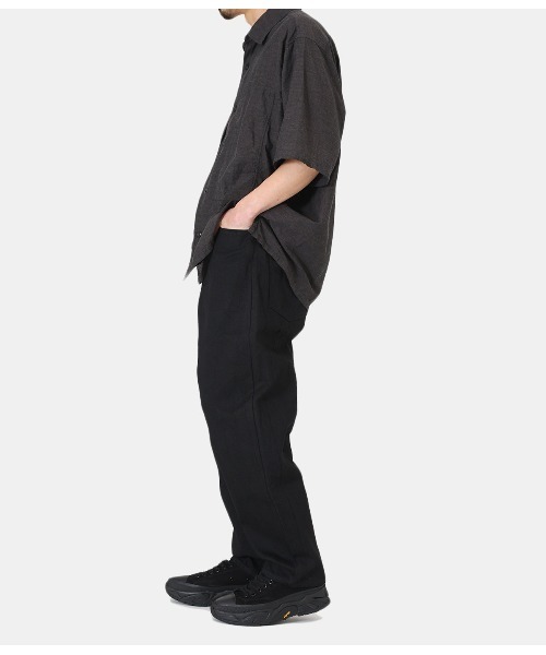 GOLD（ゴールド）の「GOLD / ゴールド：VAT DYE CHAMBRAY S/S WORK SHIRT：22A-GL38776[MUS]（シャツ/ブラウス・メンズ・ブラック・M/L）」の12枚目の写真