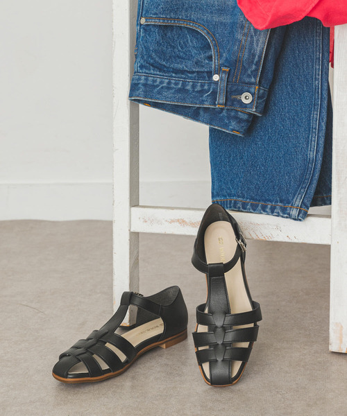 RODE SKO（ロデスコ）の「『MADE IN JAPAN』グルカサンダル（サンダル・レディース・ホワイト/ブラック/キャメル・36/37/38）」の22枚目の写真