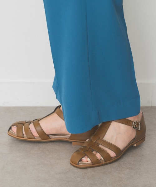 RODE SKO（ロデスコ）の「『MADE IN JAPAN』グルカサンダル（サンダル・レディース・ホワイト/ブラック/キャメル・36/37/38）」の5枚目の写真