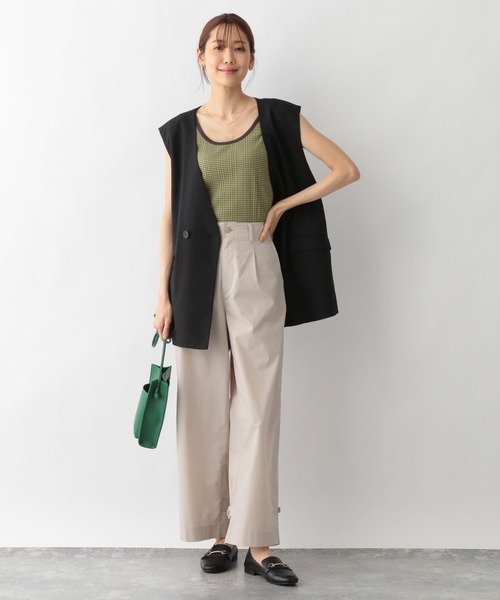 GLOBAL WORK（グローバルワーク）の「アソートリンガータンク/285345（タンクトップ・レディース・ベージュ/ブルー/グリーン・MEDIUM/LARGE）」の4枚目の写真