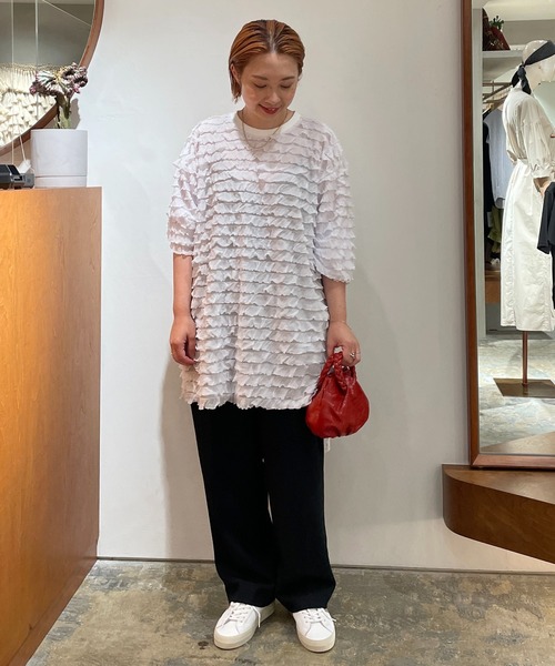 HEREU/ヘリュー BOMBON CRINKLED GLOSSY/ボンボン クリンクルグロッシー レザーショルダーバッグ