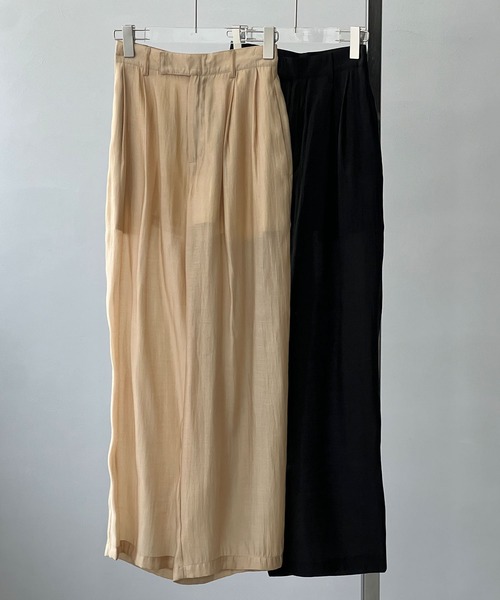 シーショアパンツ シアー ワイドパンツ chw22s164-ファッション通販サイト-chuclla