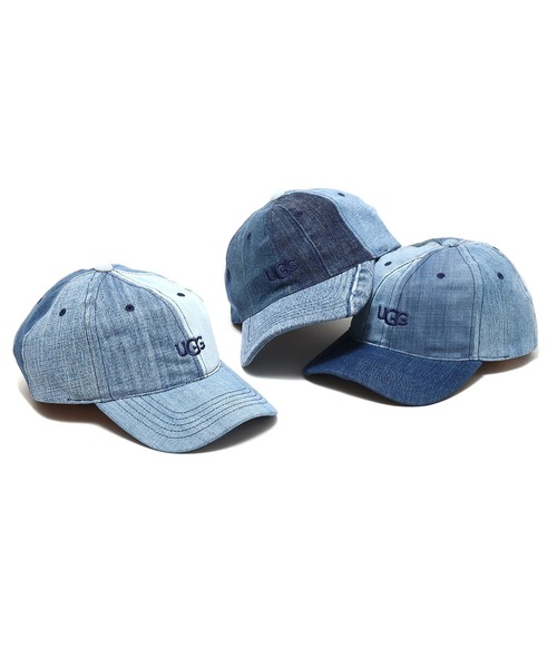 UGG（アグ）の「UGG@mos リメイクデニム CAP / アグ リメイクデニム キャップ（キャップ・レディース・ブルー・FREE）」の4枚目の写真