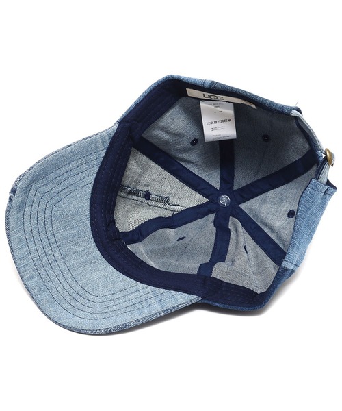 UGG（アグ）の「UGG@mos リメイクデニム CAP / アグ リメイクデニム キャップ（キャップ・レディース・ブルー・FREE）」の2枚目の写真
