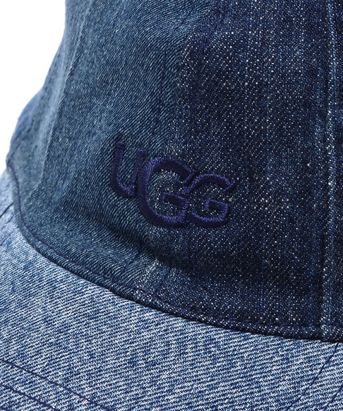 UGG（アグ）の「UGG@mos リメイクデニム CAP / アグ リメイクデニム キャップ（キャップ・レディース・ブルー・FREE）」の8枚目の写真