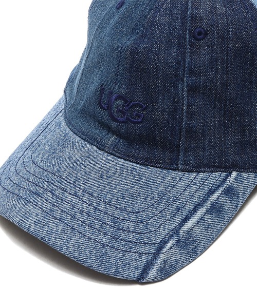 UGG（アグ）の「UGG@mos リメイクデニム CAP / アグ リメイクデニム キャップ（キャップ・レディース・ブルー・FREE）」の9枚目の写真