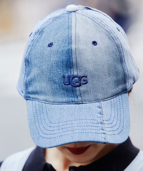 UGG（アグ）の「UGG@mos リメイクデニム CAP / アグ リメイクデニム キャップ（キャップ・レディース・ブルー・FREE）」の12枚目の写真
