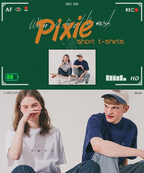 WV PROJECT（ダブリューブイプロジェクト）の「【WV PROJECT】Pixie Short-sleeve Tee / MJST7583（Tシャツ/カットソー・メンズ・ブルー/マスタード/ホワイト/ブラック・M/L）」の19枚目の写真