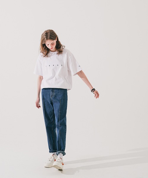 WV PROJECT（ダブリューブイプロジェクト）の「【WV PROJECT】Pixie Short-sleeve Tee / MJST7583（Tシャツ/カットソー・メンズ・ブルー/マスタード/ホワイト/ブラック・M/L）」の12枚目の写真