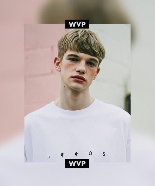 WV PROJECT（ダブリューブイプロジェクト）の「【WV PROJECT】Pixie Short-sleeve Tee / MJST7583（Tシャツ/カットソー・メンズ・ブルー/マスタード/ホワイト/ブラック・M/L）」の16枚目の写真