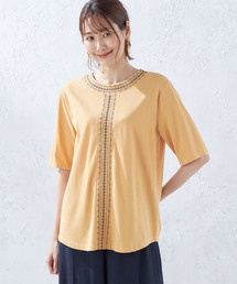 DECOY SINCE 1981（デコイシンスイチキュウハチイチ）の「【接触冷感】フロント刺しゅうプルオーバー（Tシャツ/カットソー）」
