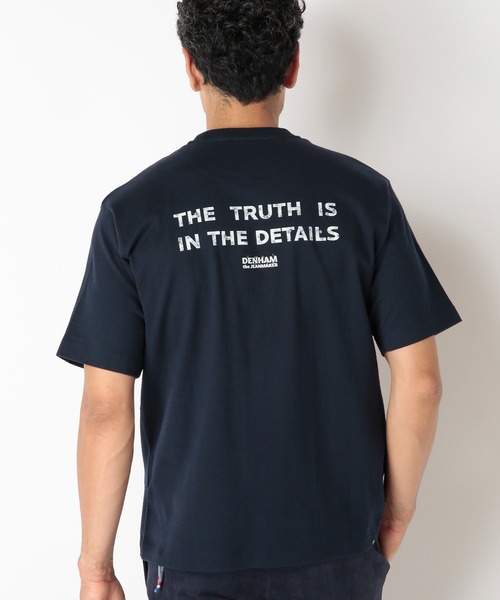 DENHAM（デンハム）の「＜DENHAM/デンハム＞グラフィックプリントTシャツ（Tシャツ/カットソー・メンズ・ホワイト/ネイビー・02/03）」の12枚目の写真
