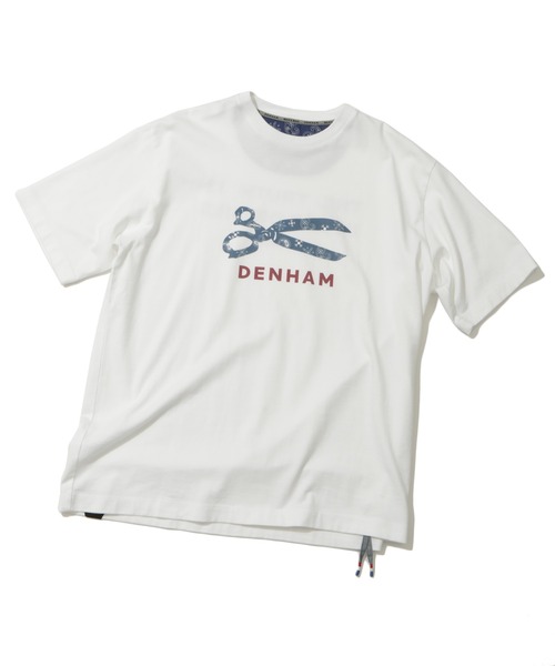 DENHAM デンハム アトリエリザーブ Tシャツ ワッペン プリント L