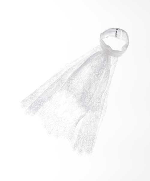 JOURNAL STANDARD(ジャーナルスタンダード)の「【STAND ALONE/スタンド アローン】 レーススカーフ(マフラー・レディース・アイボリー・FREE)」の2枚目の写真