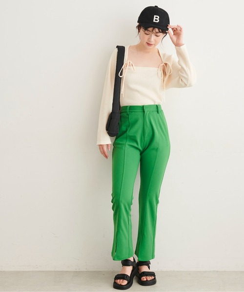 FREE'S MART（フリーズマート）の「◆マルチウェイボレロセットカットソー（Tシャツ/カットソー・レディース・ホワイト/ベージュ/イエロー・FREE）」の8枚目の写真