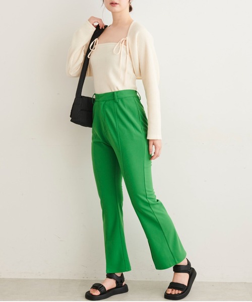 FREE'S MART（フリーズマート）の「◆マルチウェイボレロセットカットソー（Tシャツ/カットソー・レディース・ホワイト/ベージュ/イエロー・FREE）」の7枚目の写真