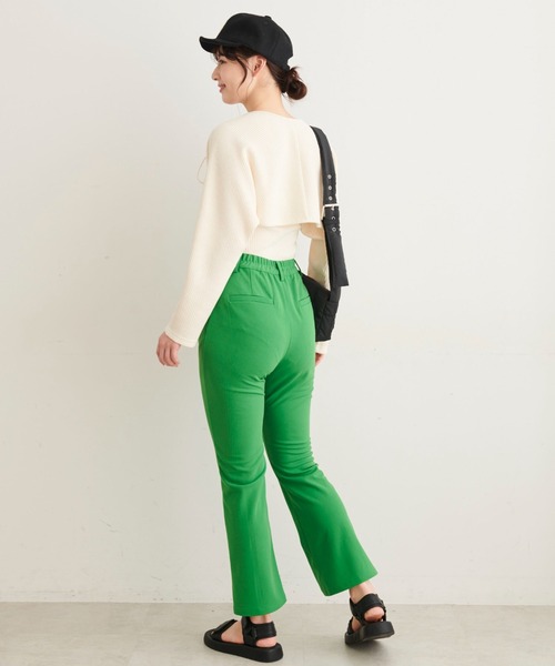 FREE'S MART（フリーズマート）の「◆マルチウェイボレロセットカットソー（Tシャツ/カットソー・レディース・ホワイト/ベージュ/イエロー・FREE）」の9枚目の写真