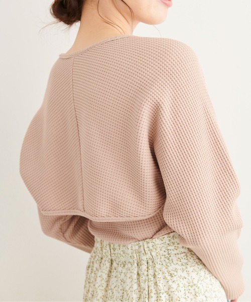 FREE'S MART（フリーズマート）の「◆マルチウェイボレロセットカットソー（Tシャツ/カットソー・レディース・ホワイト/ベージュ/イエロー・FREE）」の13枚目の写真