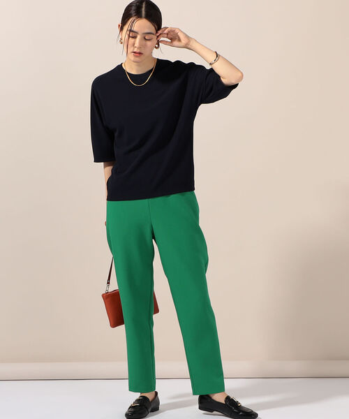 NOLLEY’S(ノーリーズ)の「ジョーゼットコクーンスリーブプルオーバーカットソー(Tシャツ/カットソー・レディース・ホワイト/ネイビー/キャメル・FREE)」の14枚目の写真