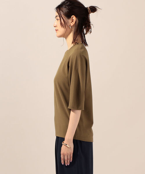 NOLLEY’S(ノーリーズ)の「ジョーゼットコクーンスリーブプルオーバーカットソー(Tシャツ/カットソー・レディース・ホワイト/ネイビー/キャメル・FREE)」の8枚目の写真