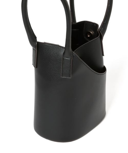 mysty woman(ミスティウーマン)の「2WAYショルダーBAG 126276(ショルダーバッグ・レディース・ブラック/アイボリー・FREE)」の6枚目の写真