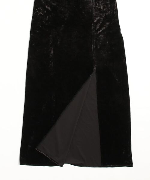 FIG&VIPER（フィグアンドバイパー）の「ベロアスリットキャミワンピース（ワンピース・レディース・ブラック/グレー/ピンク・FREE）」の5枚目の写真