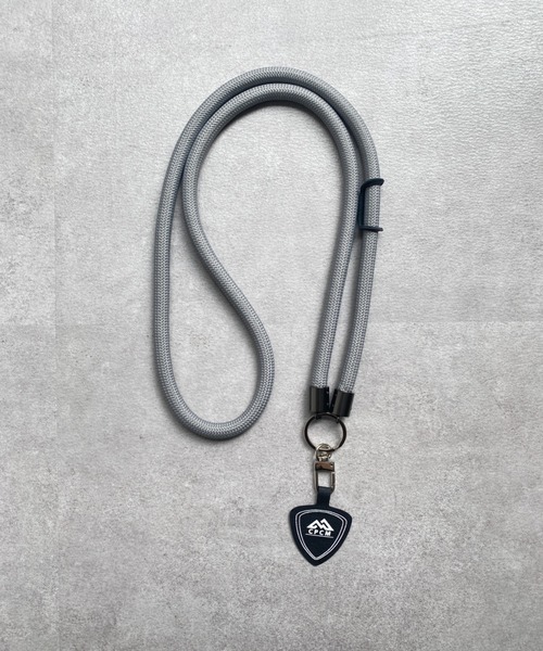 CPCM(シーピーシーエム)の「スマホショルダーストラップパラコードモバイルストラップ(スマホグッズ・メンズ・ブラック/パープル/グレー/カーキ/サックスブルー・FREE)」の3枚目の写真