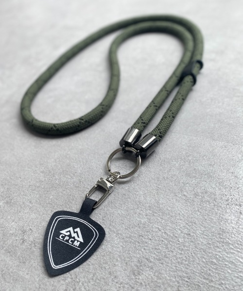 CPCM(シーピーシーエム)の「スマホショルダーストラップパラコードモバイルストラップ(スマホグッズ・メンズ・ブラック/パープル/グレー/カーキ/サックスブルー・FREE)」の10枚目の写真