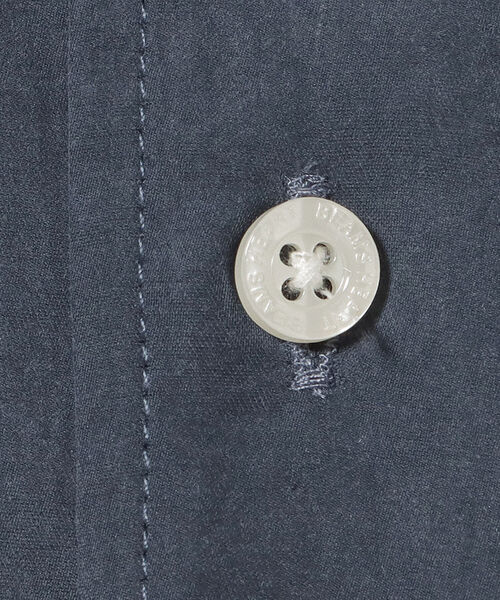 BEAMS HEART（ビームスハート）の「BEAMS HEART / フィブリル ロングスリーブ シャツ（シャツ/ブラウス・メンズ・ベージュ/ネイビー・SMALL/LARGE/MEDIUM）」の18枚目の写真