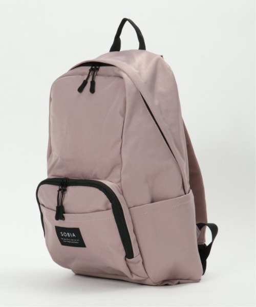 LBC（エルビーシー）の「撥水ナイロンリュック（バックパック/リュック・レディース・チャコールグレー/ブラック/プラム/オリーブ/ベージュ/ブルー・FREE）」の9枚目の写真